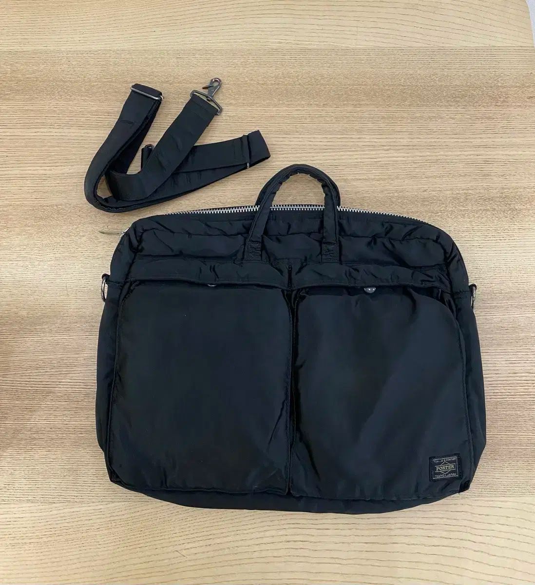 Porter ポーター タンカー 2WAY ブリーフケース ブラック 622 ー 79311