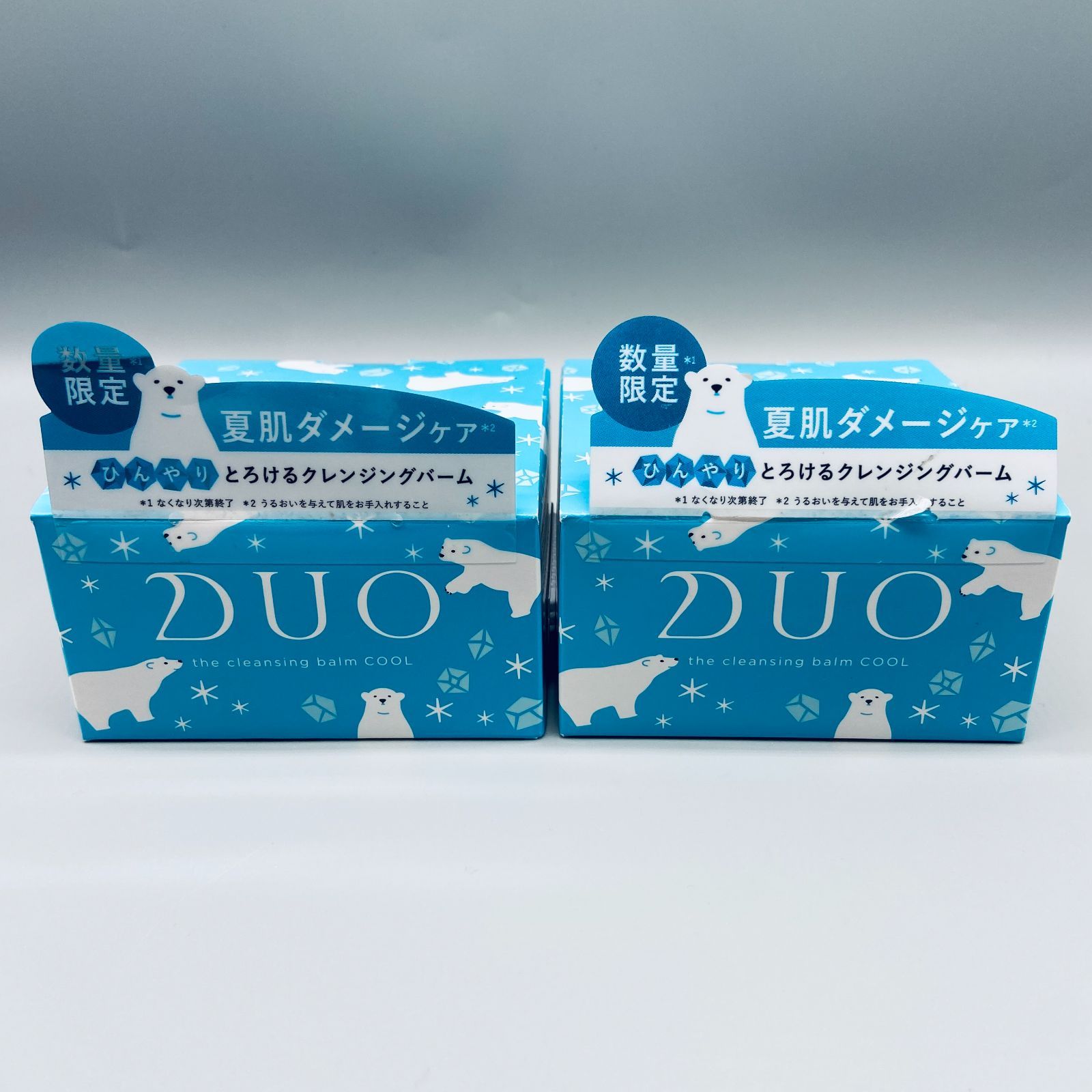 DUO デュオ ザ クレンジングバーム クール b 90g×2個 - 基礎化粧品