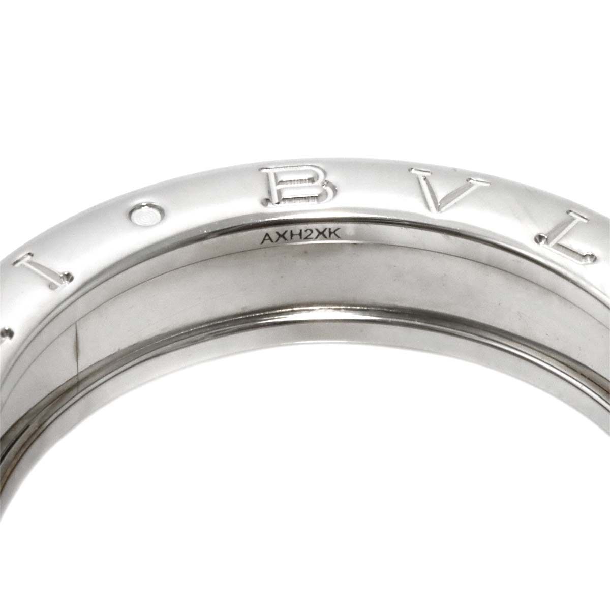 人気 正規品 BVLGARI ブルガリ ビーゼロワン 750 K18 WG 47 BVLGARI ブルガリ ビーゼロワン 3バンド #48 リング K18 WG