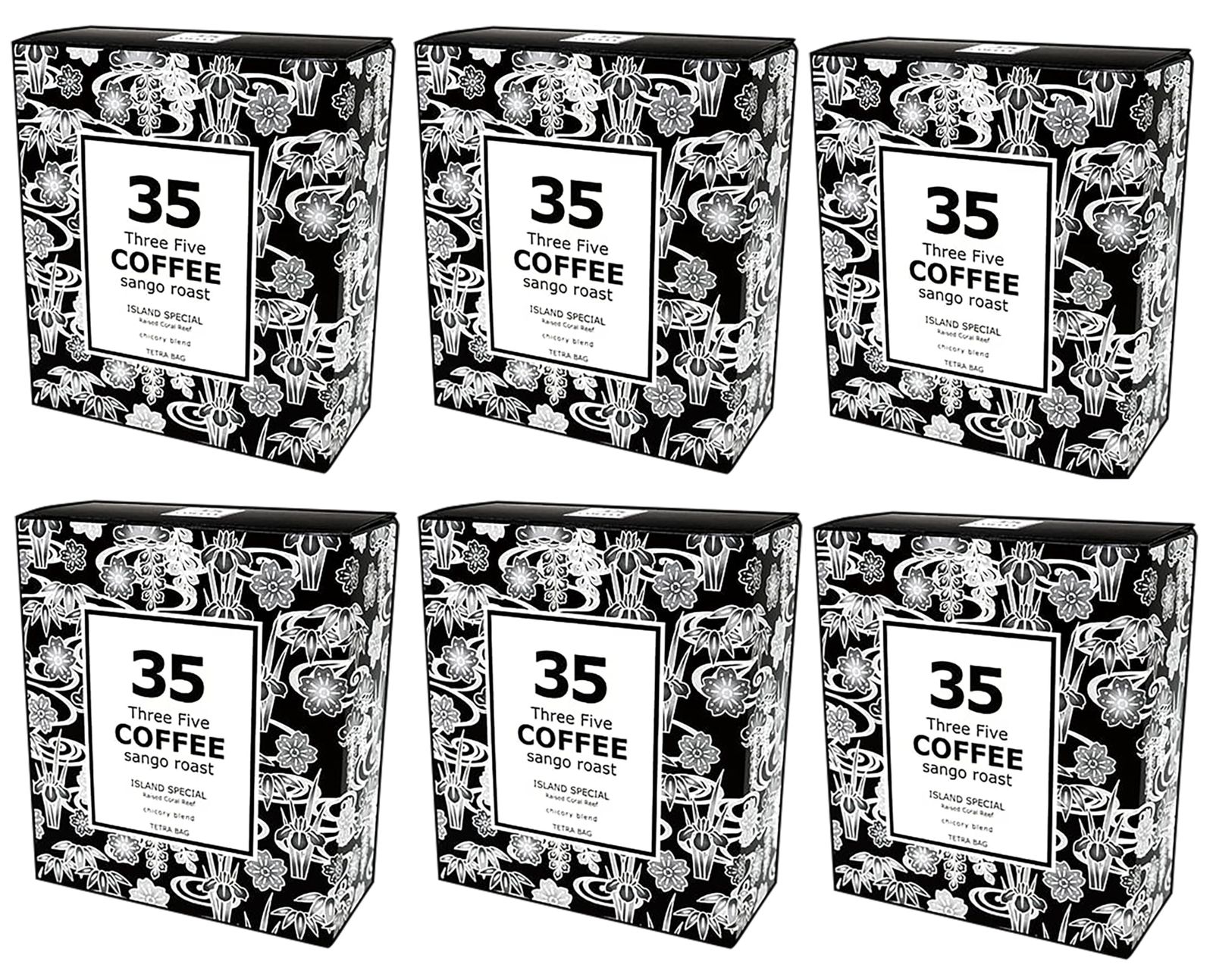 35COFFEE テトラパック 沖縄 サンゴ ロースト コーヒー (30パック, アイランドスペシャル) [アイランドスペシャル] [30パック]