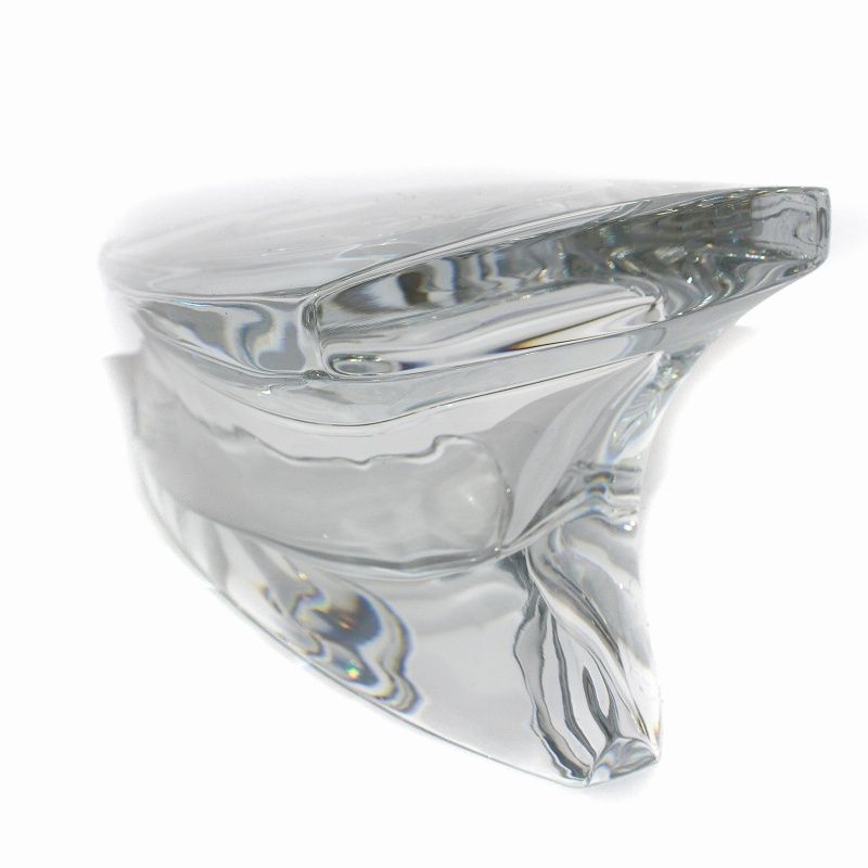 バカラ Baccarat マサイ フラワーベース 花瓶 クリスタルガラス クリア