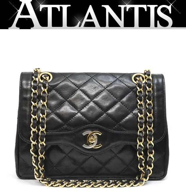 極上美品 シャネル CHANEL パリ限定 ダブルフラップ ショルダーバッグ シャネル CHANEL パリ限定 ミニマトラッセ ダブルフラップ