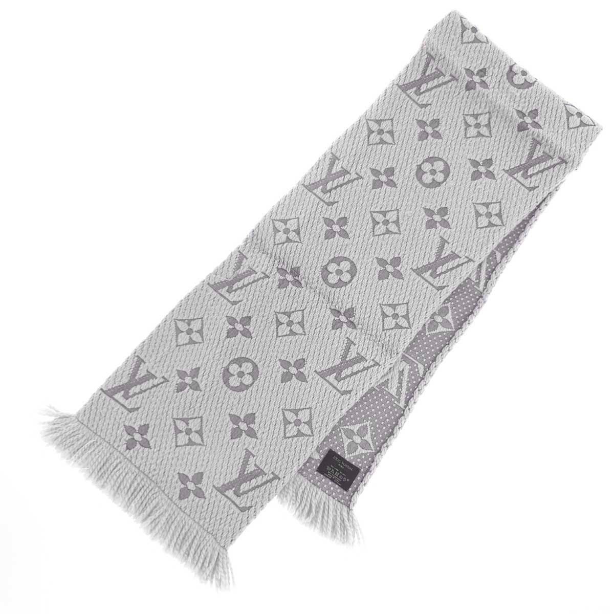 LOUIS VUITTON ルイヴィトン エシャルプ ロゴマニア マフラー