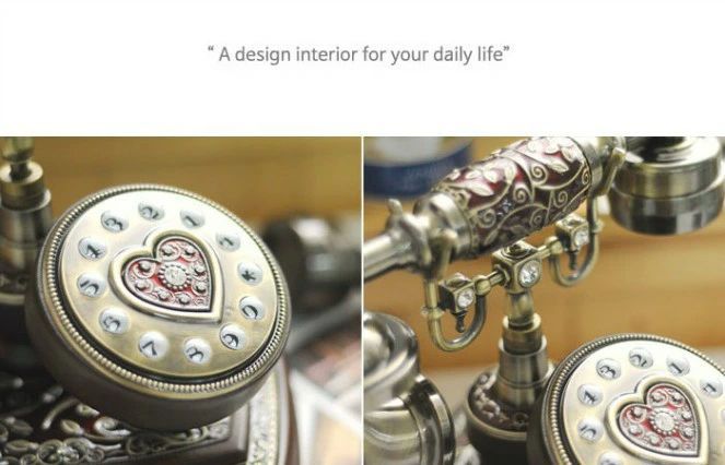 アンティーク機 販売 77BG-R ヨーロッパ風 装飾機 プッシュ式 骨董品