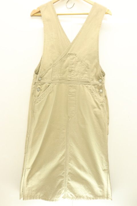 kha ki レディースオーバーオール 1 WRAP OVERALL SKIRT kha ki 1 ベージュ 肌色