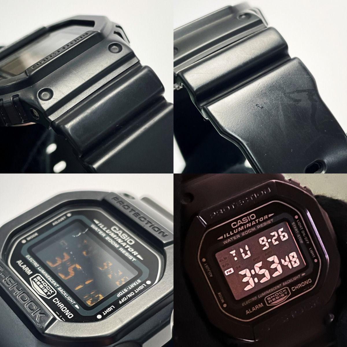 CASIO カシオ G-SHOCK リアルブラック スピード DW-056BK-1VJF