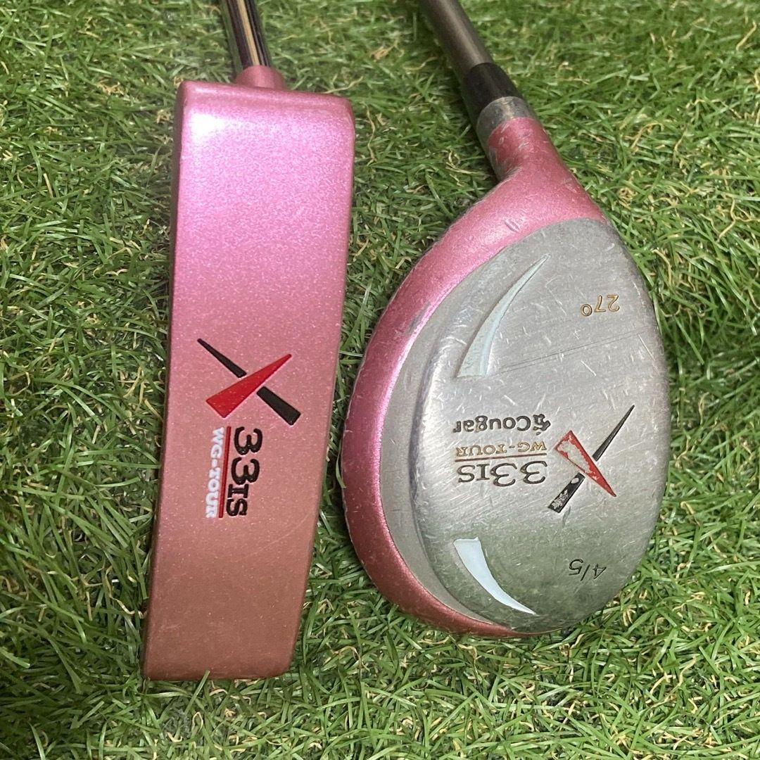 Cougar 注文 クーガー 33is レディースゴルフクラブセット レディース