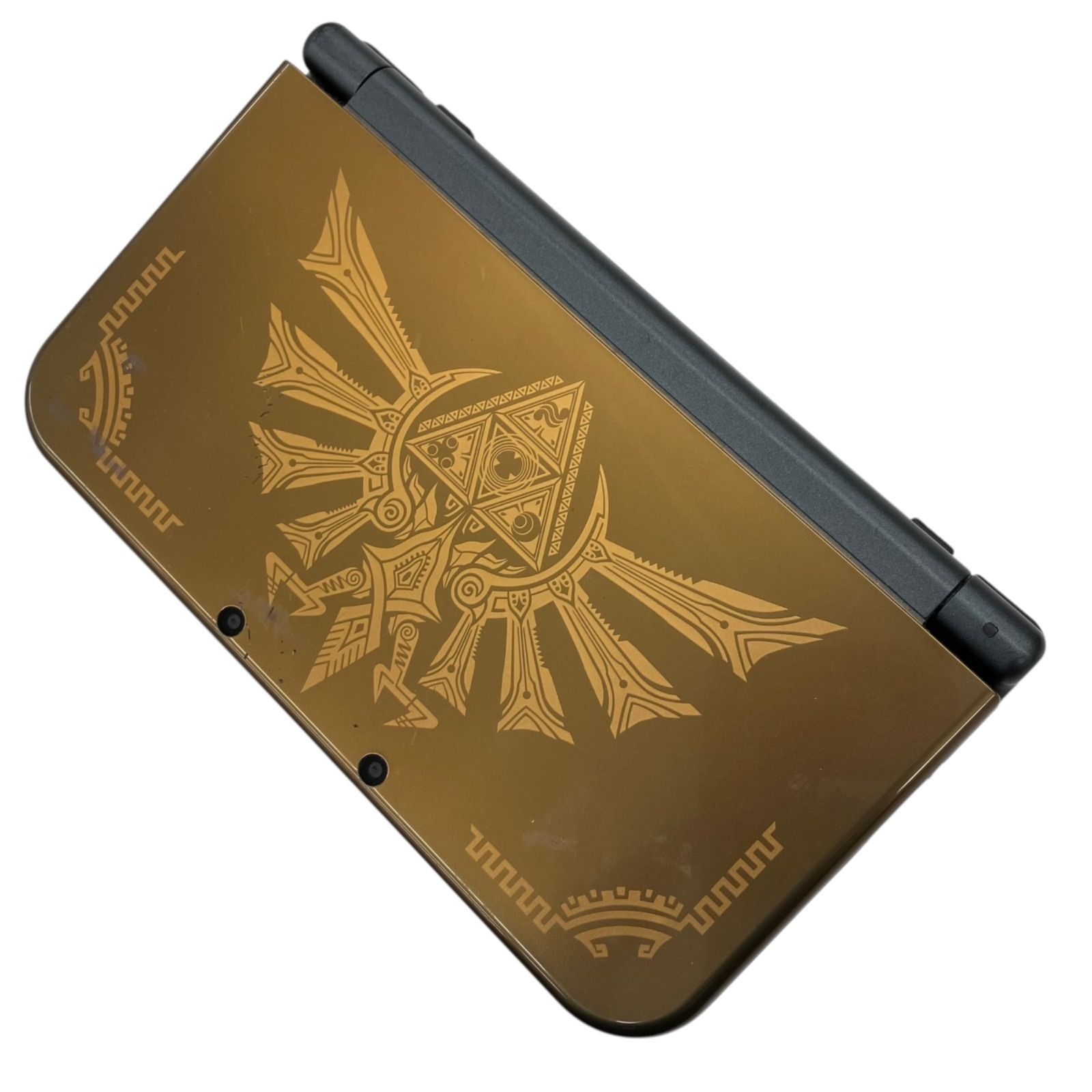 186000 ジャンク品 任天堂 new Nintendo3DS LL ゼルダの伝説 ハイラル エディション RED-001