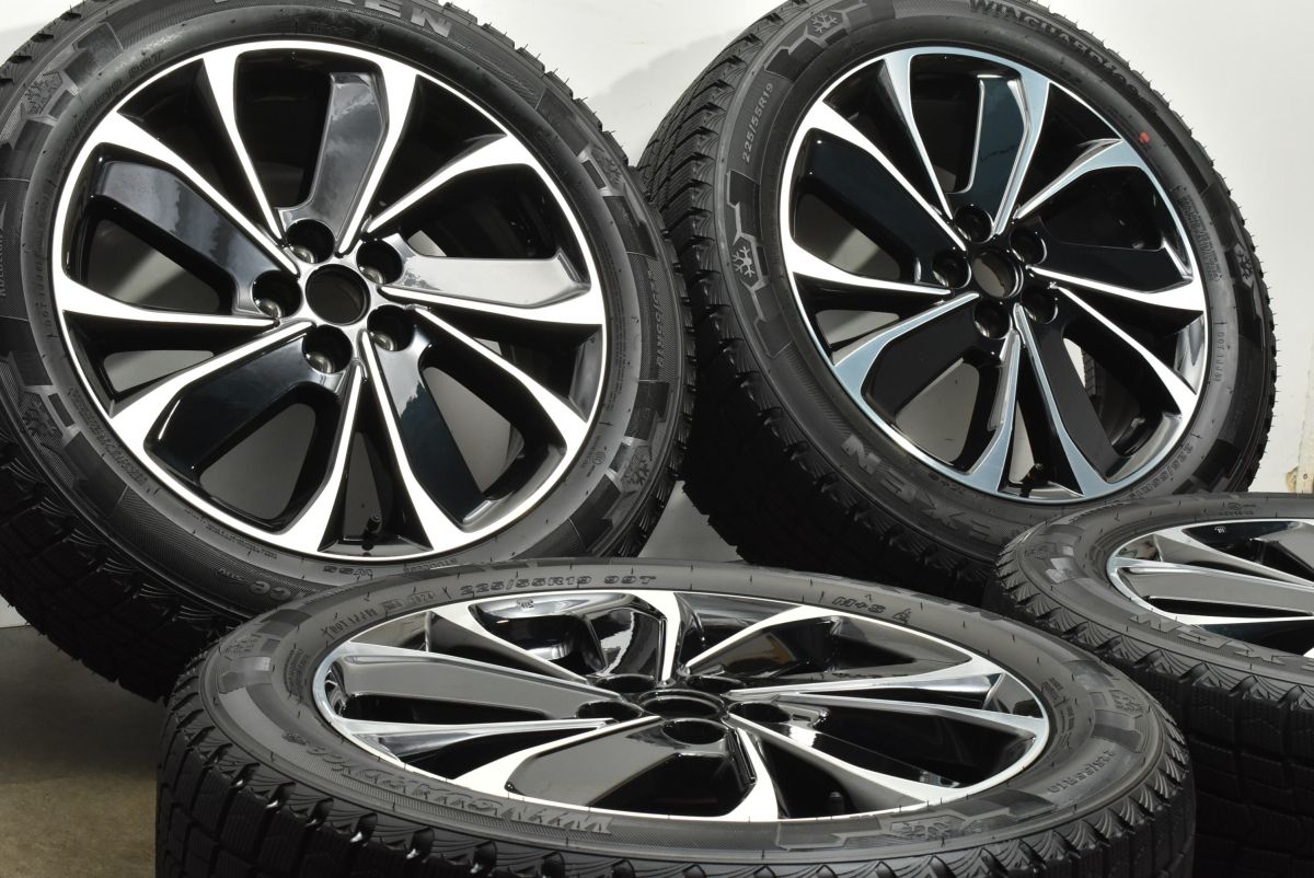 製 バリ溝 マツダ CX-8 グランドジャーニー 純正 19in 7J 45 PCD114.3 ネクセン WINGUARD ICE SUV 225 55R19 CX-5 流用