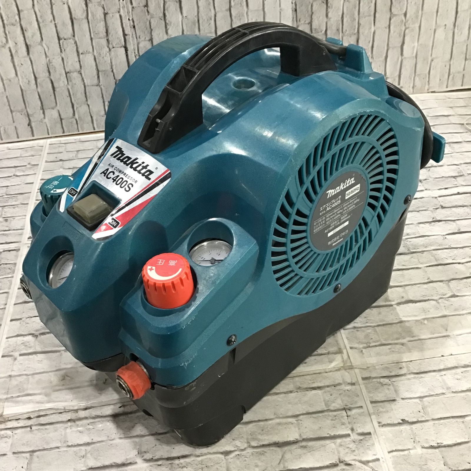 マキタ makita エアコンプレッサー AC400S 暖か 高圧常圧仕様