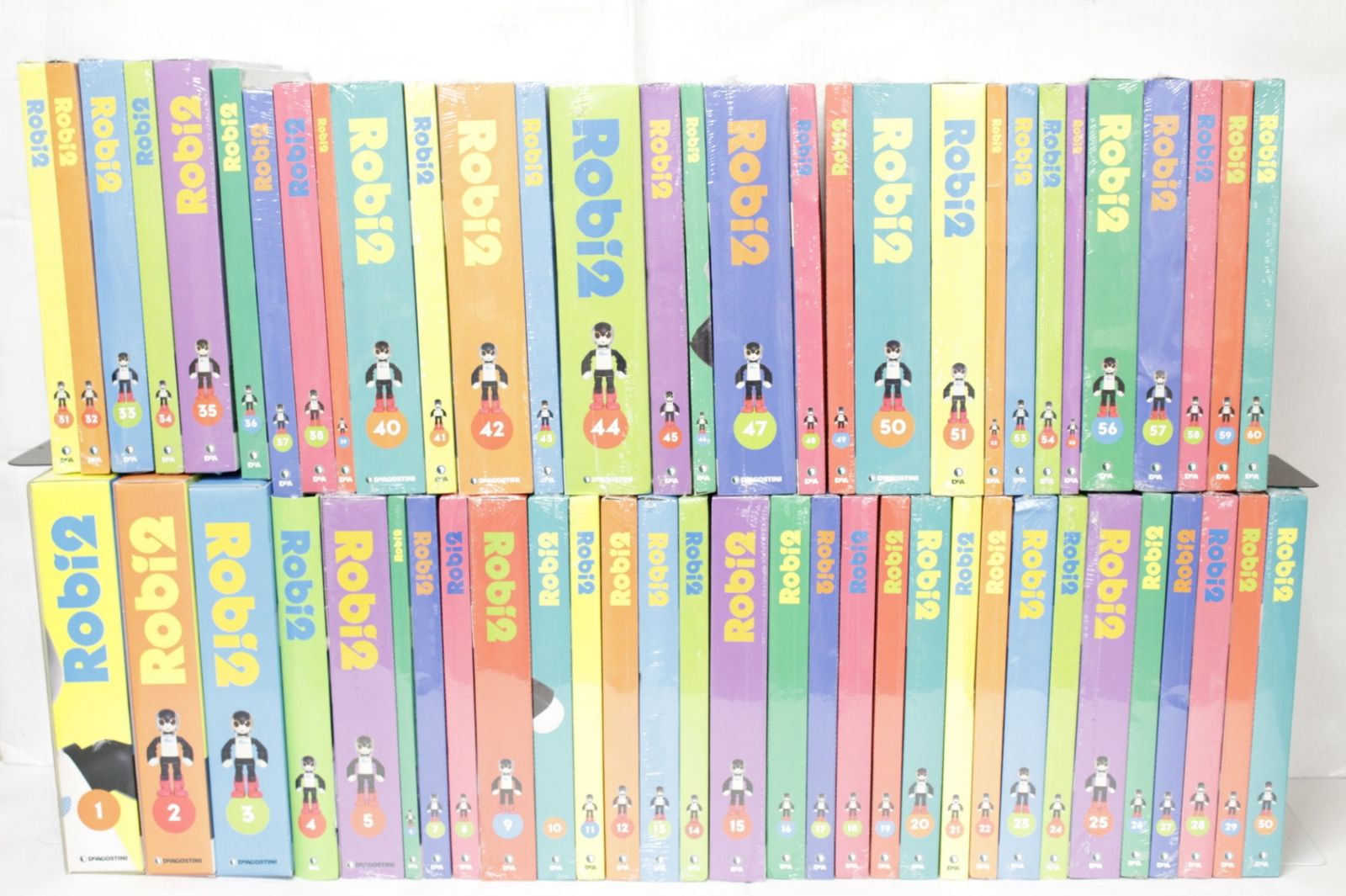 未組立 デアゴスティーニ ロビ 2 1-80巻セット ヘッドホン 付き ロボット フィギュア IT16L50DEJR4 -D-B58-byebye