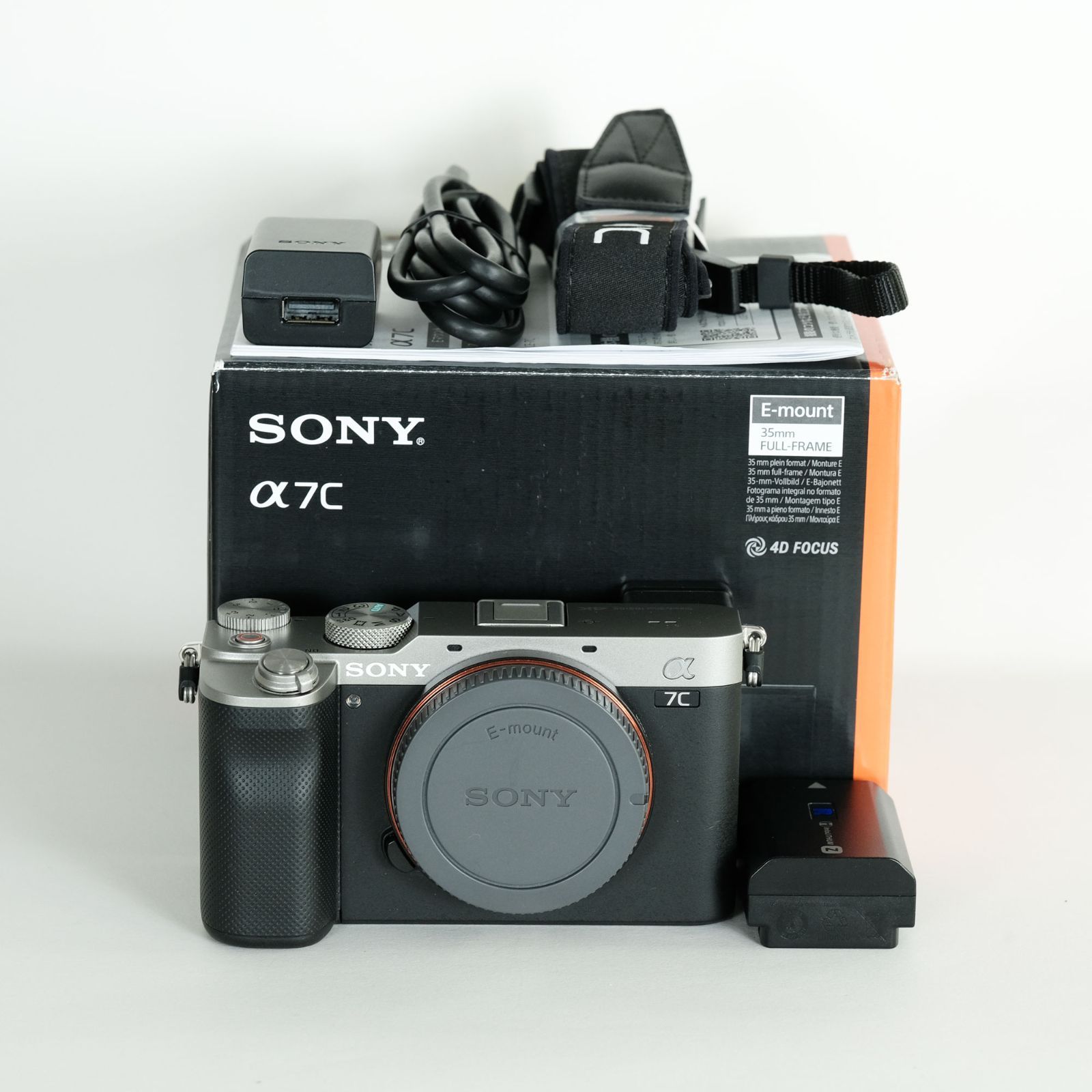 美品｜シャッター数1,663回] SONY α7C（ILCE-7C） [ボディ シルバー