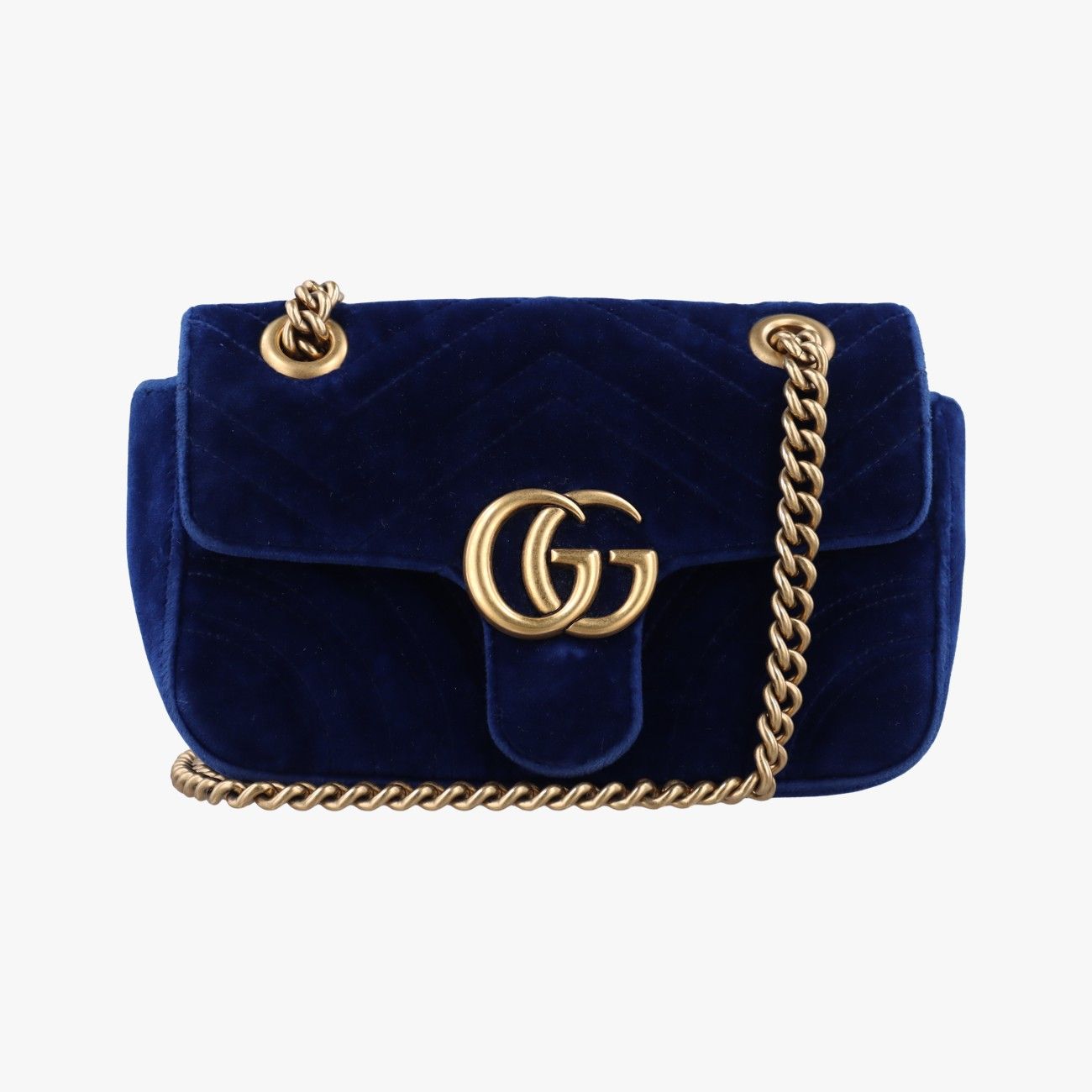 グッチGucciGGマーモントブルーベロア446744C026290997