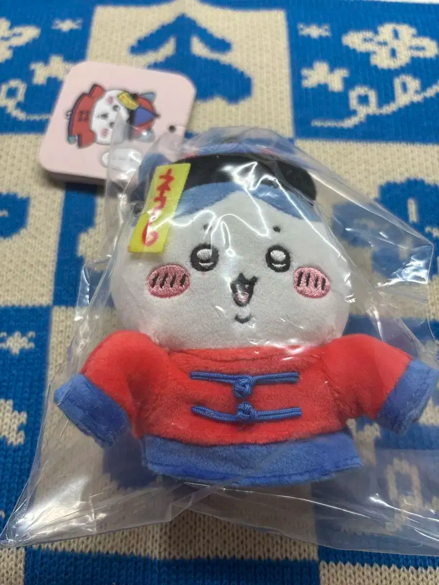 【雷市場（ポンジャン）商品韓国直送】 ちいかわ ガンシ ハチワレ マスコット