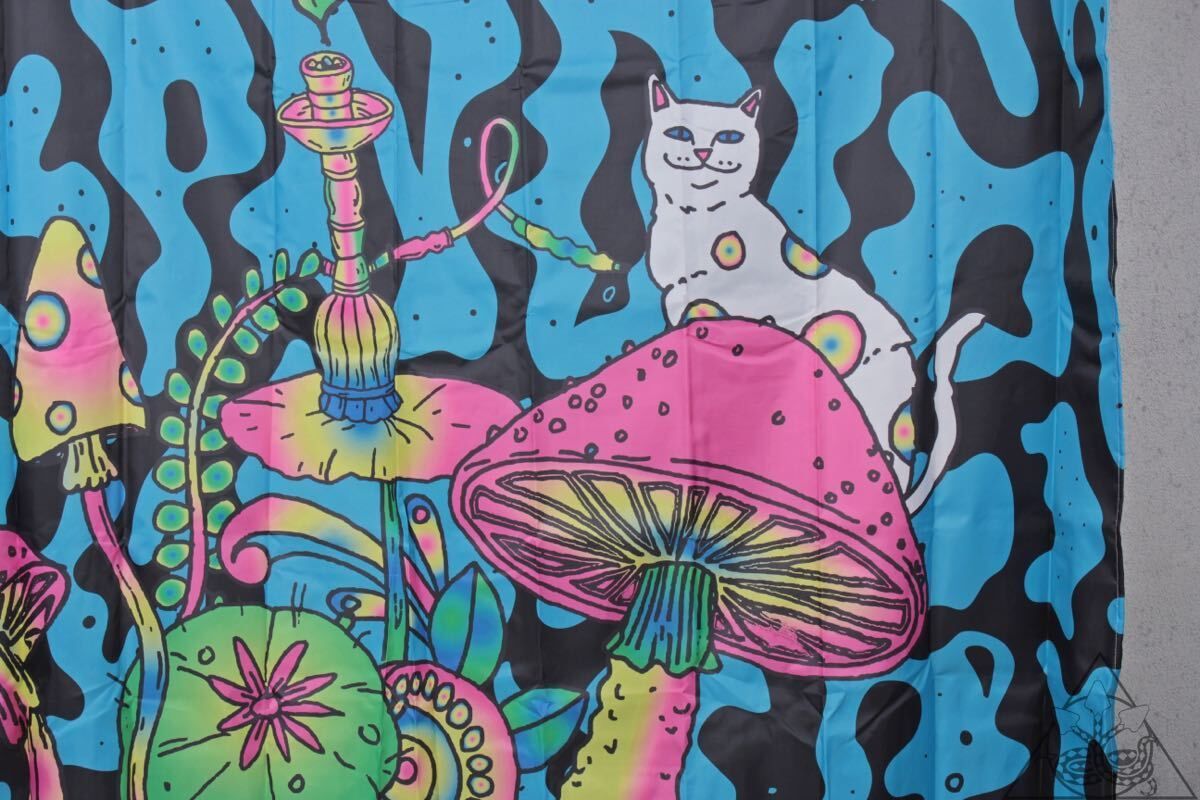 リップンディップRIPNDIP シャワーカーテン psychedelic Shower