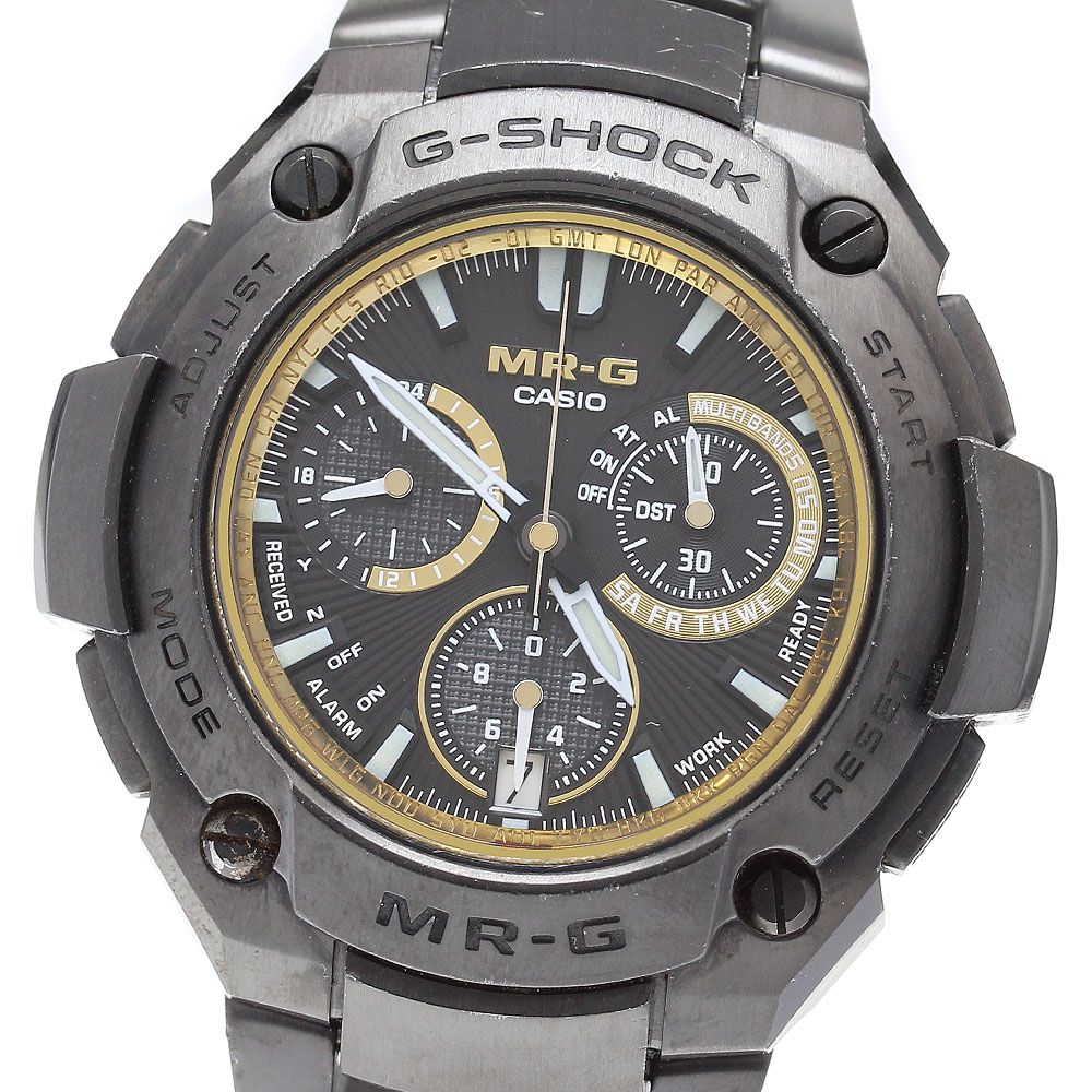 【200本限定】希少　カシオ　G-SHOCK MRG-8000G-1AJF 箱付 カシオ CASIO MRG-8000G-1AJF G-SHOCK 25周年記念 限定200本 ソーラー