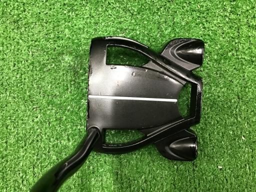 テーラーメイド Spider Tour BLACK サイトライン ダブルベンド 33インチ パター PT スチール フレックスその他 メンズ 男性用 右利き 右用 Cランク ゴルフクラブ