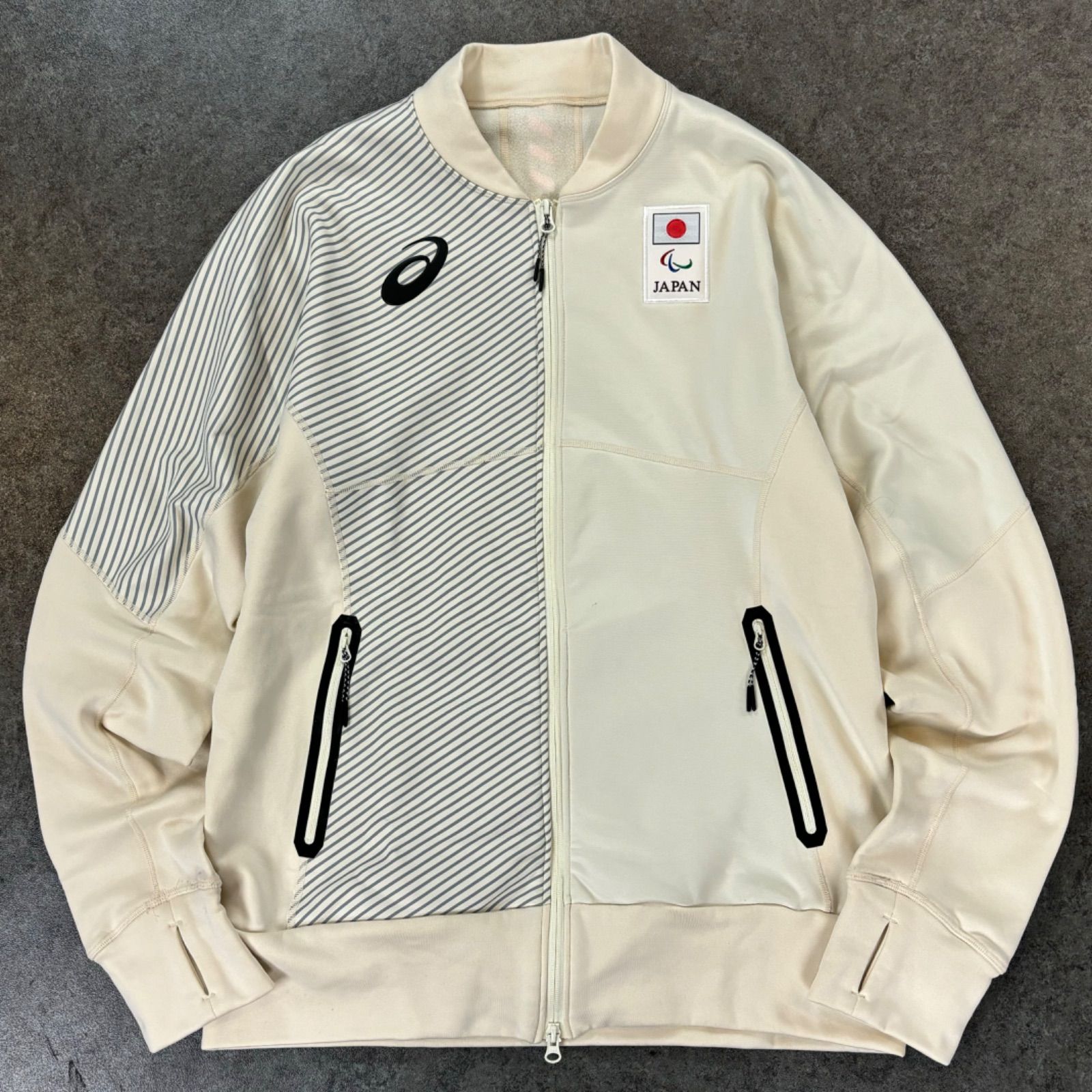 日本製 90s アシックス asics FOOTBALL GEAR トラックジャケット