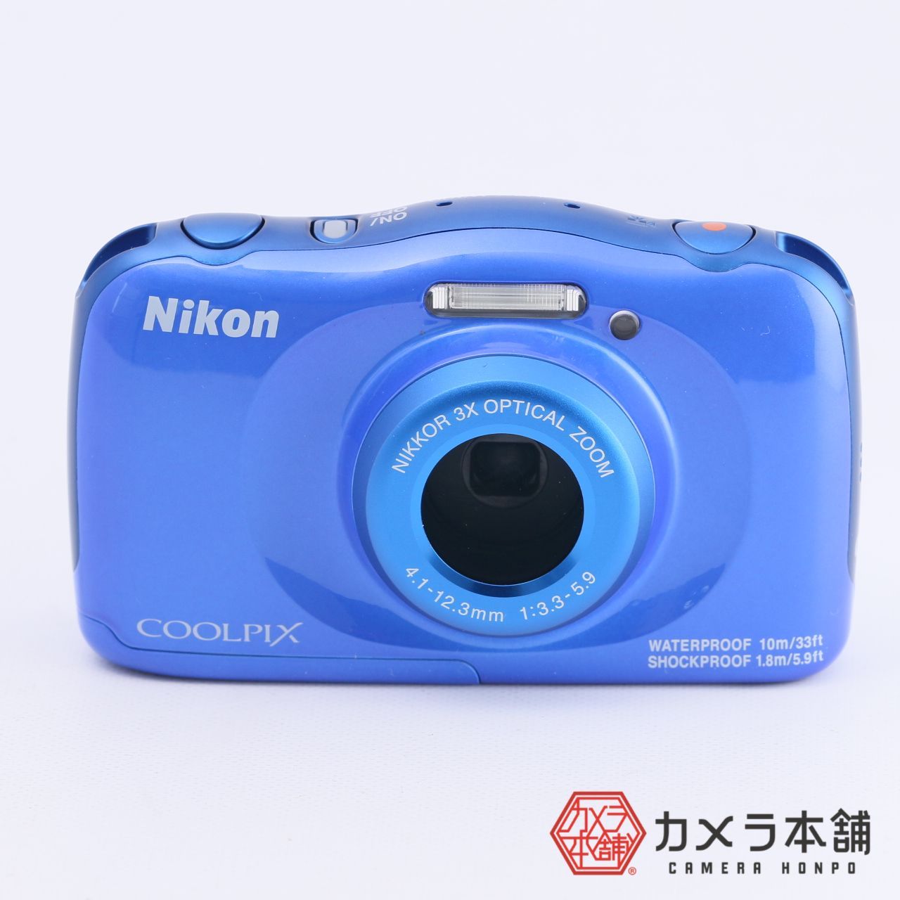 Nikon ニコン デジタルカメラ COOLPIX W100 防水 W100BL - カメラ本舗