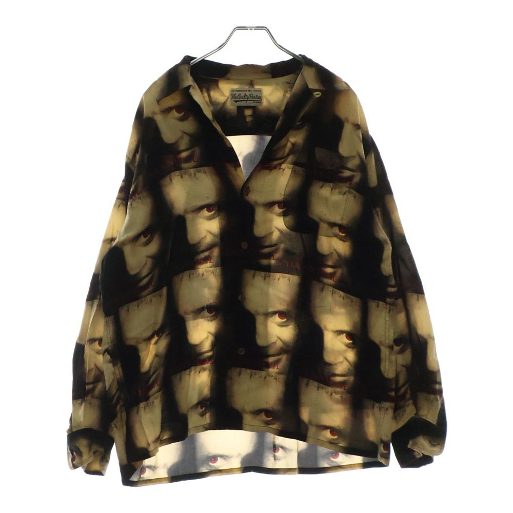 WACKO MARIA ワコマリア 21AW HANNIBAL HAWAIIAN SHIRT L|S ハンニバル ハワイアン 長袖シャツ ブラック