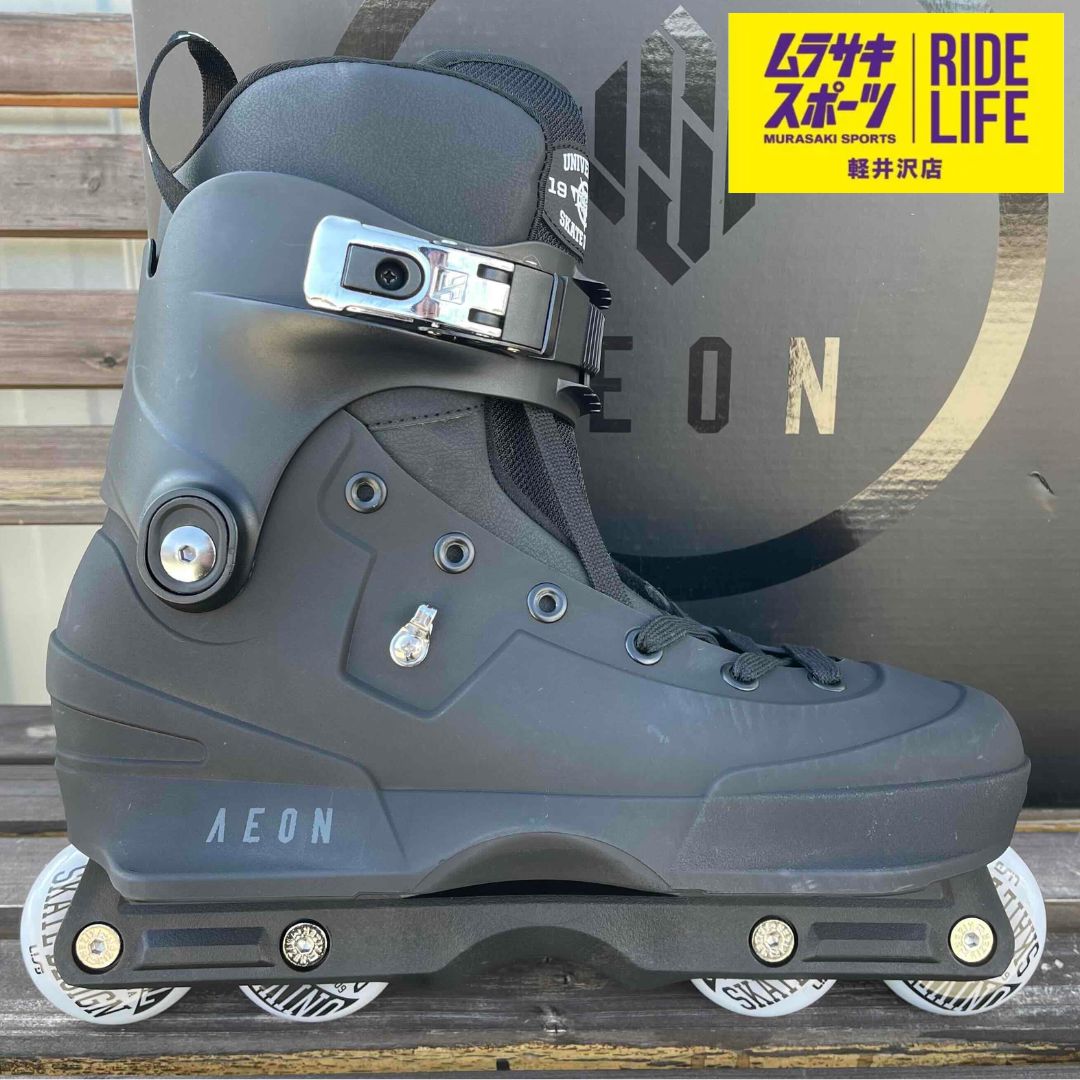 ムラスポ公式 USD ユーエスディー インラインスケート USD AEON TEAM 60 BK 黒