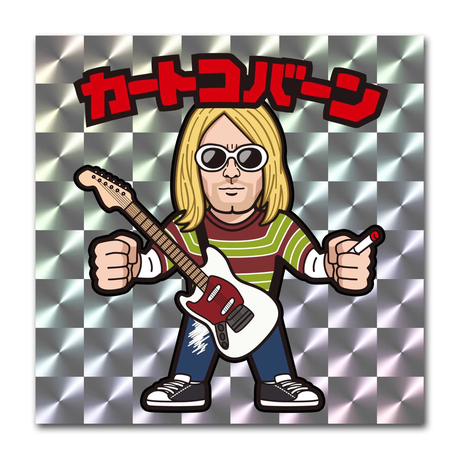 防水ステッカー ロック ニルヴァーナ NIRVANA カートコバーン 1994年