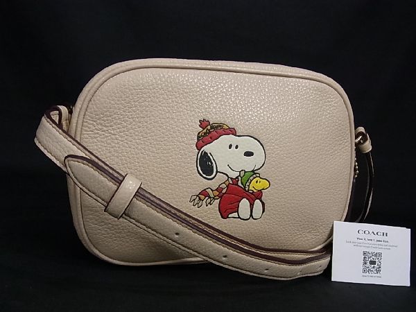 □新品□未使用□ COACH コーチ CF249 ピーナッツコラボ スヌーピー