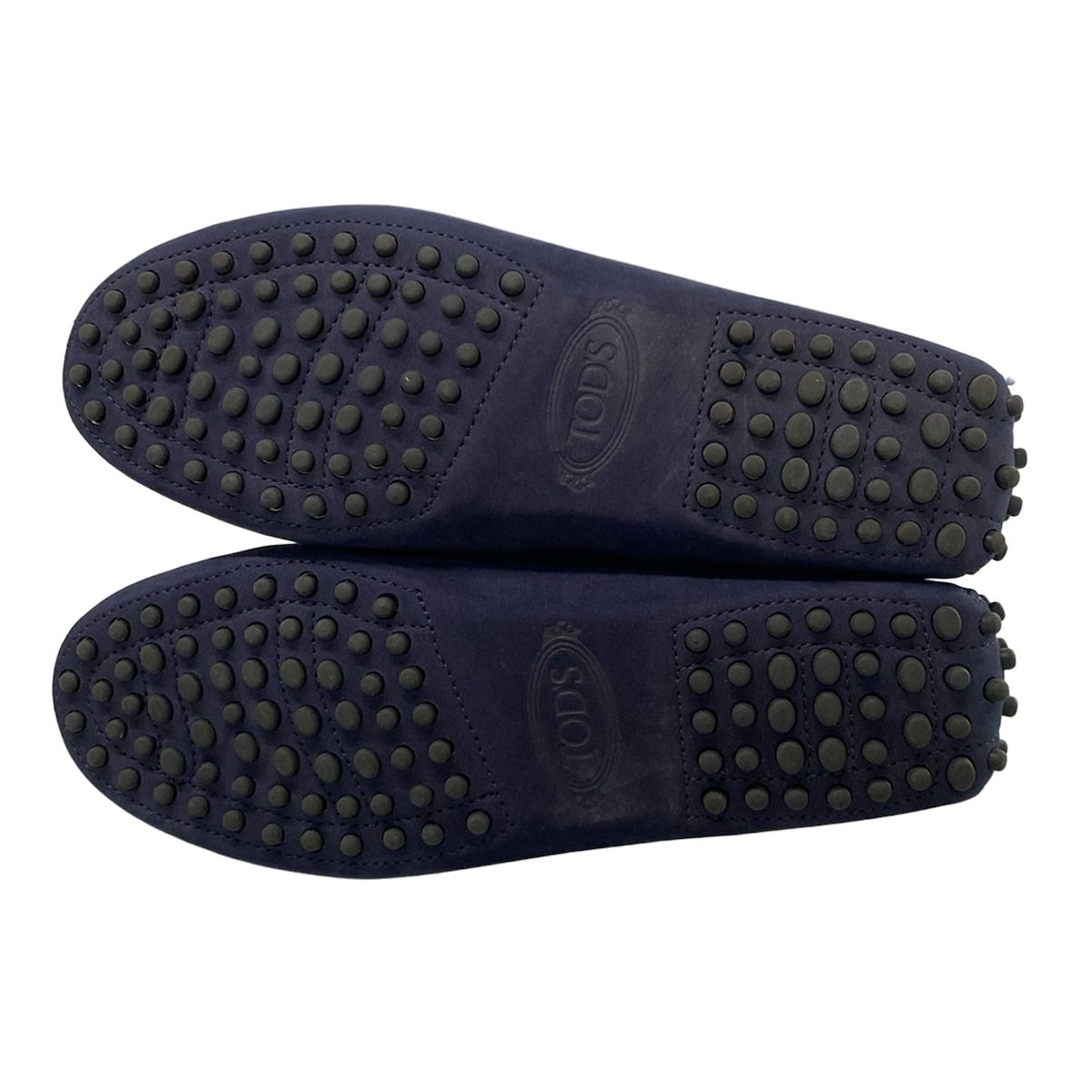 TOD'S(トッズ) ドライビングシューズ 37 レディース - ネイビー
