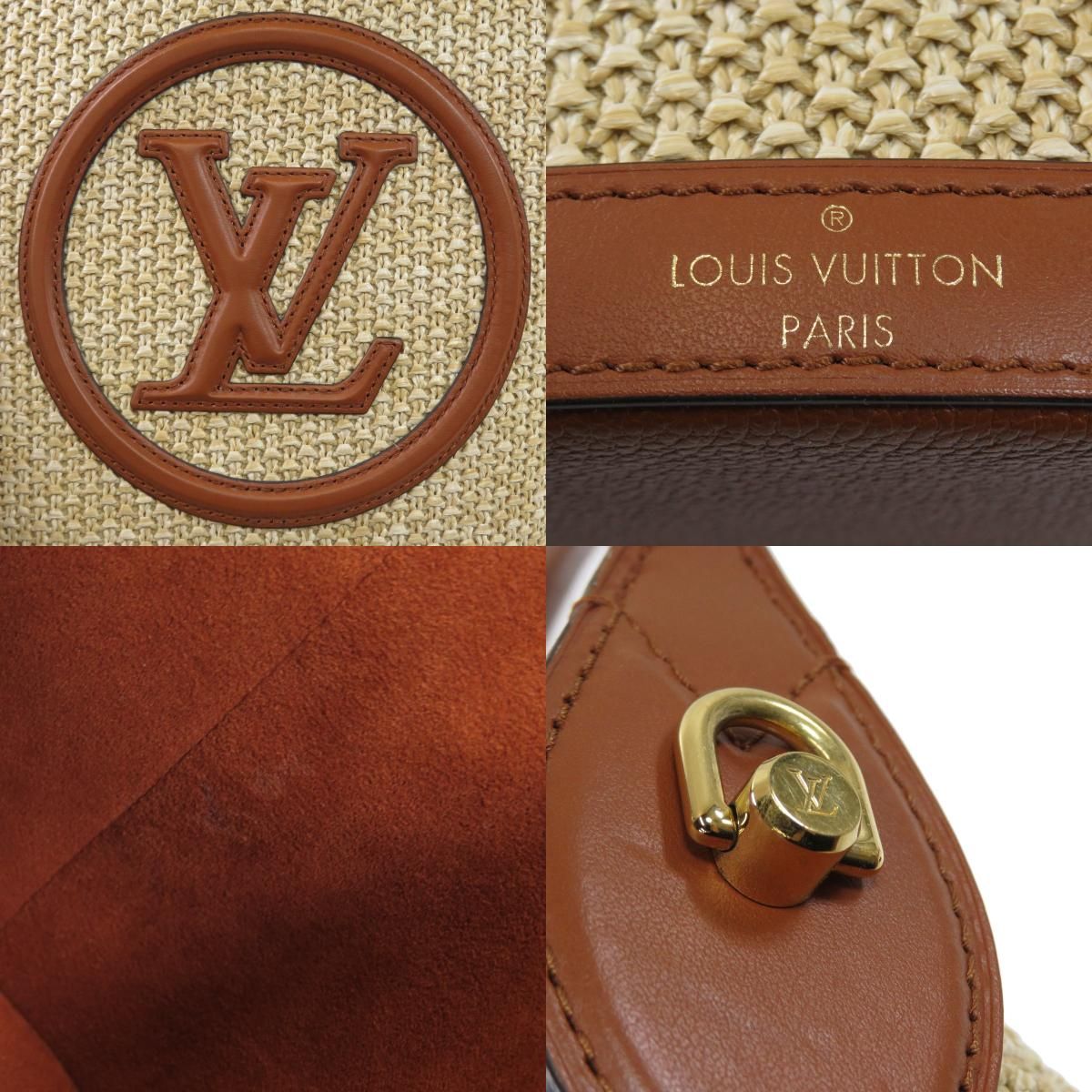 LOUIS VUITTON ルイヴィトン M59962 プティ・バケット ハンドバッグ ...