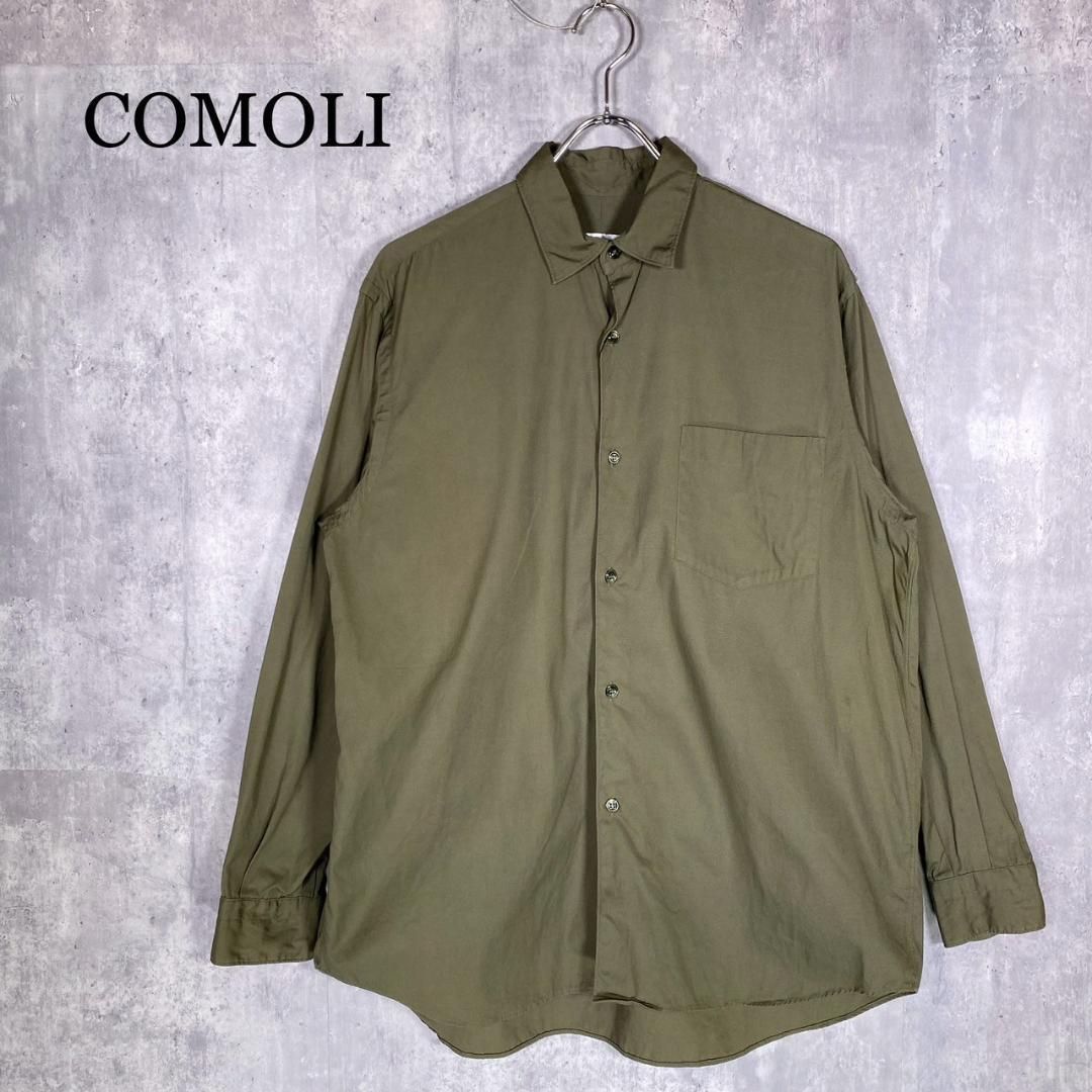 COMOLI コモリ 2 レギュラーカラー シャツ