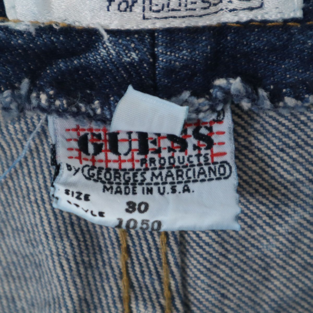Guess ゲス 90s georges marciano USA製 オールド ケミカルウォッシュ 