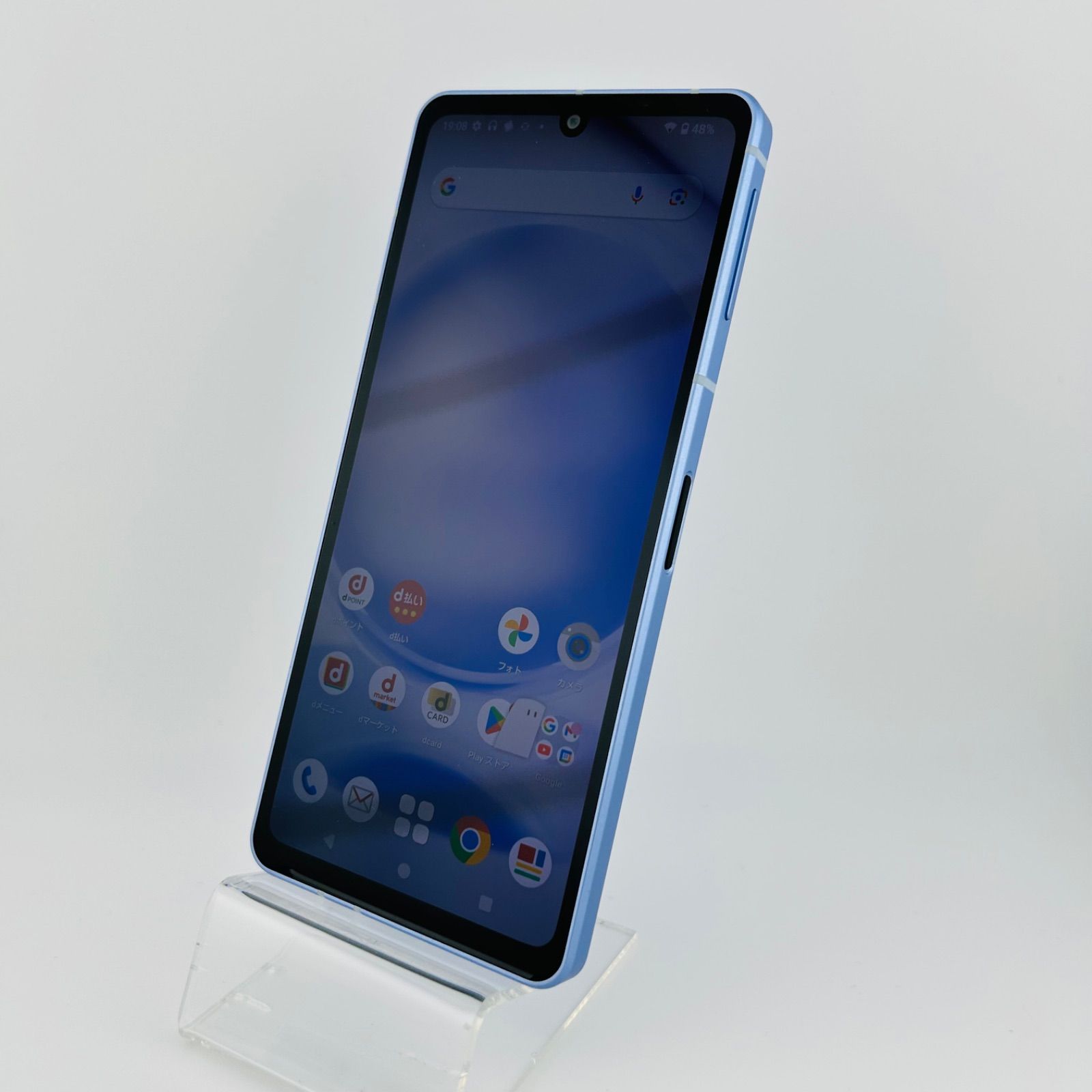 バッテリー良好 AQUOS sense8 128GB ブルー SIMフリー(simロック解除済