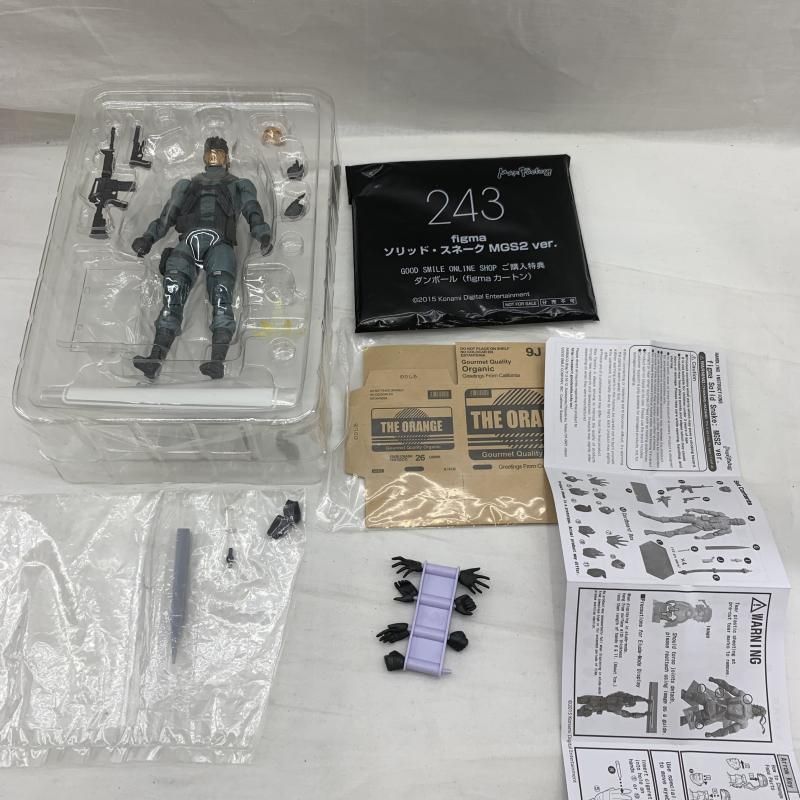 開封･片手ﾊﾟｰﾂ欠損 figma ソリッド スネーク MGS2 Ver. 91 WWW_STEELWINDOWSANDDOORS_COM