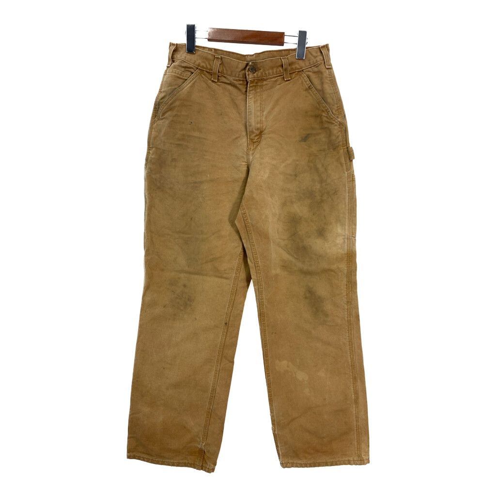 Carhartt カーハート ダック ペインターパンツ ブラウン (メンズ W32 L32) 中古 古着 S7482