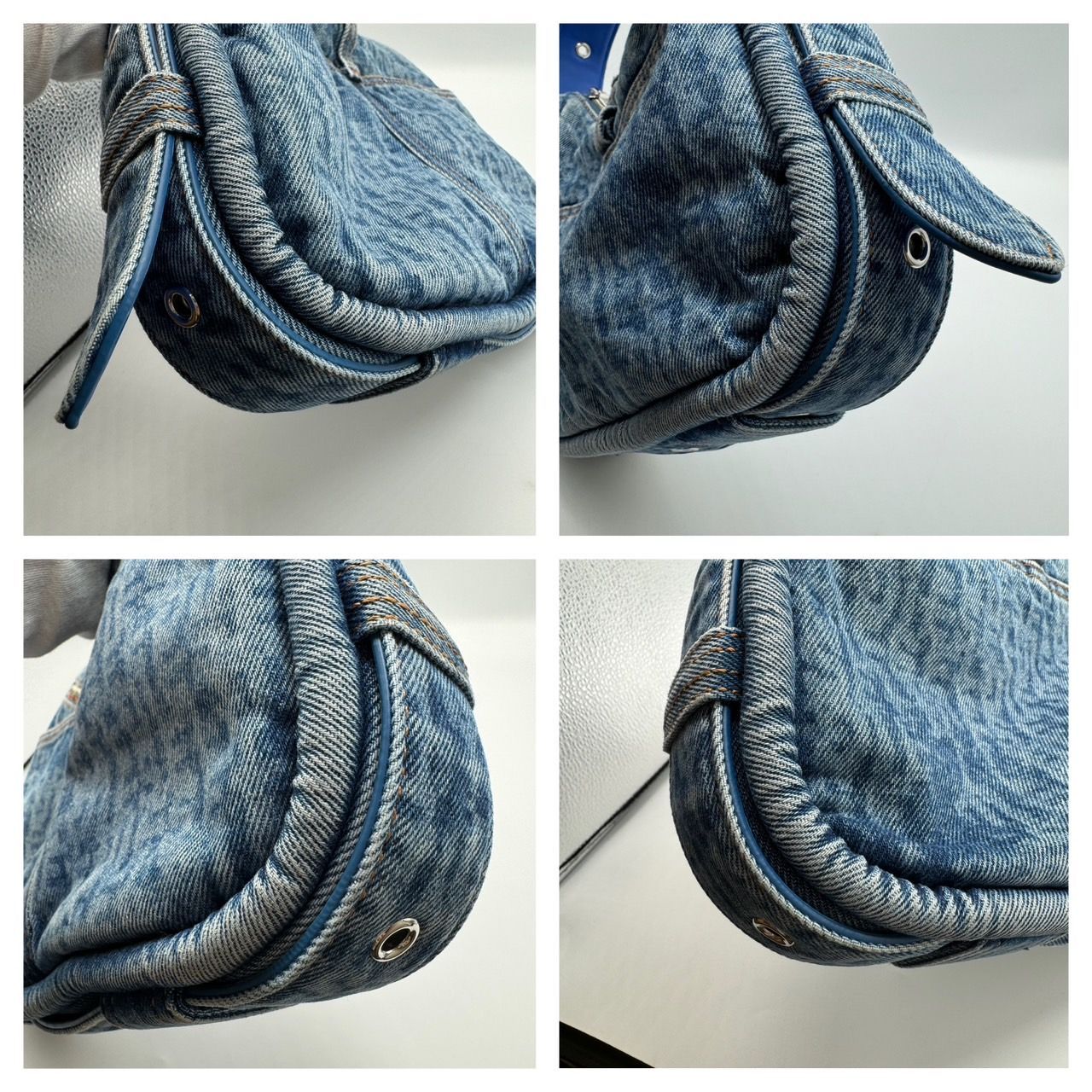 ◇DIESEL ディーゼル デニム ショルダーバック ハンドバック