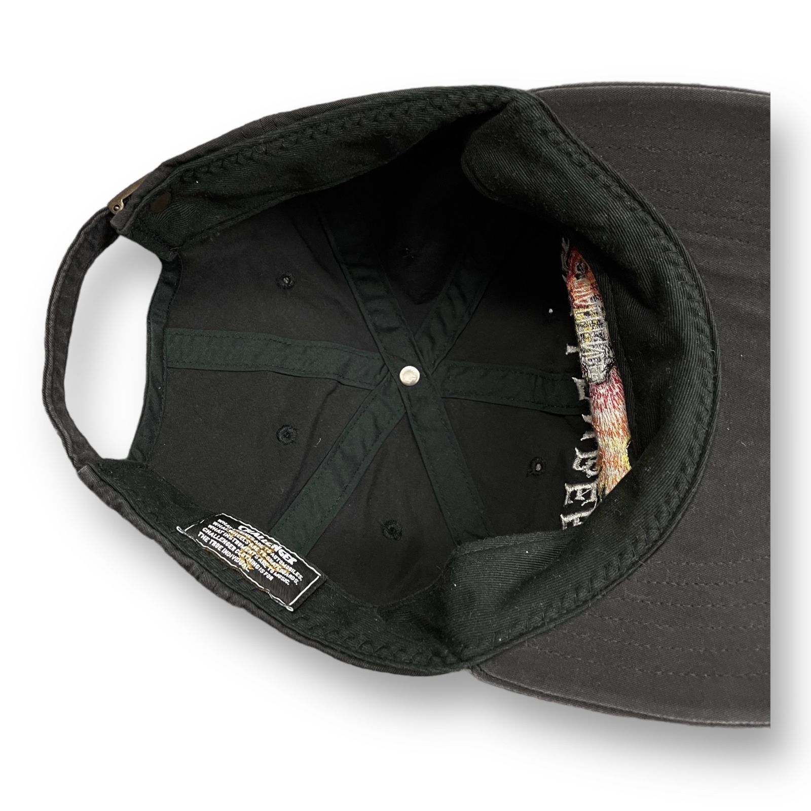 チャレンジャー フレイムフィッシュ キャップ 帽子 金魚 ブラック