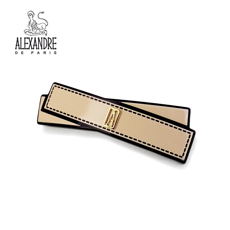 ALEXANDRE DE PARIS アレクサンドル ドゥ パリ 6cm バレッタ AA6-18608-03