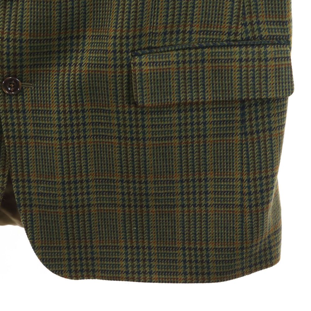 90s アクアスキュータム テーラードジャケット ブレザー ツイード