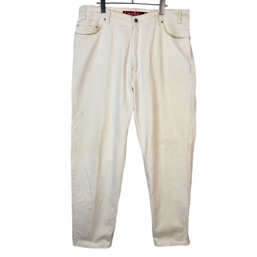 00s USA製 Levi's Silber Tab ホワイトデニム リーバイス 90s00sUSA製リーバイスLevi'sシルバータブSILVERTABデニムパンツ