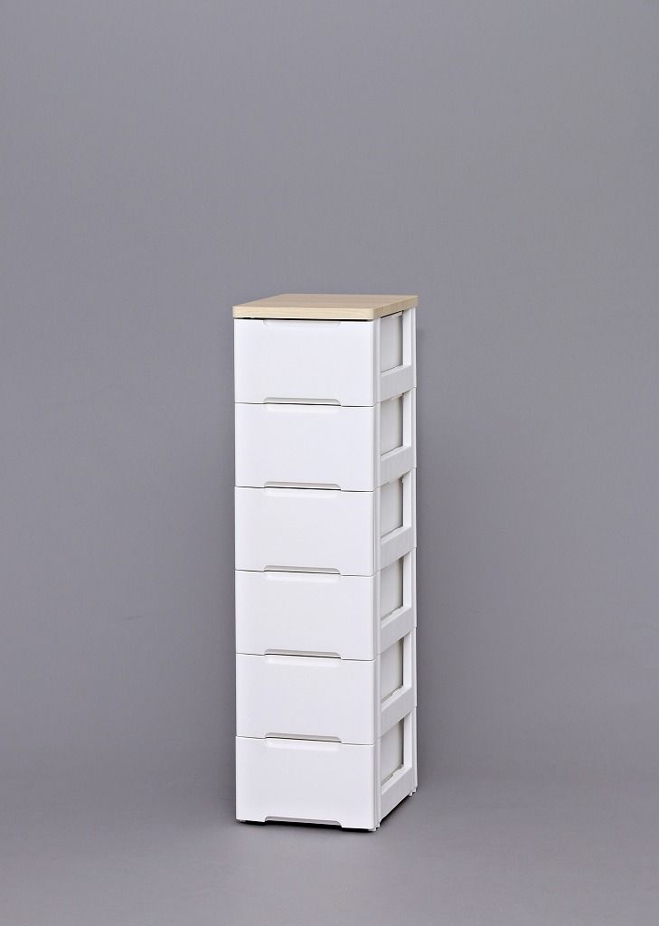 アイリスオーヤマ チェスト ラクラク引出し 木天板 6段 幅32.4×奥行41×高さ119cm HG-326 IRIS OHYAMA