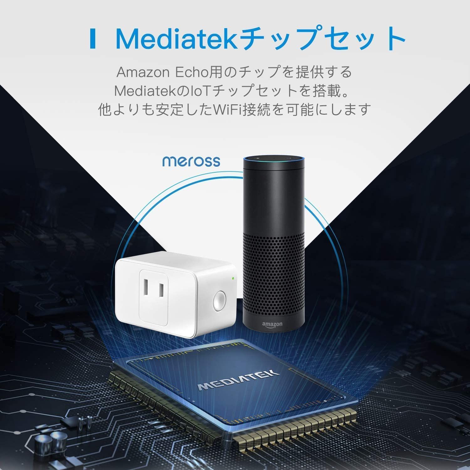 Meross スマートコンセント ハブ不要 スイッチ 無線リモコン ソケット