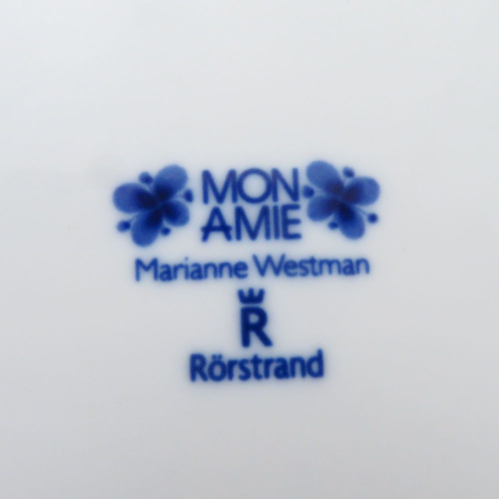 Rorstrand ロールストランド MON AMIE モナミ 大皿 27cmフラットプレート 北欧 スウェーデン SU8070F 