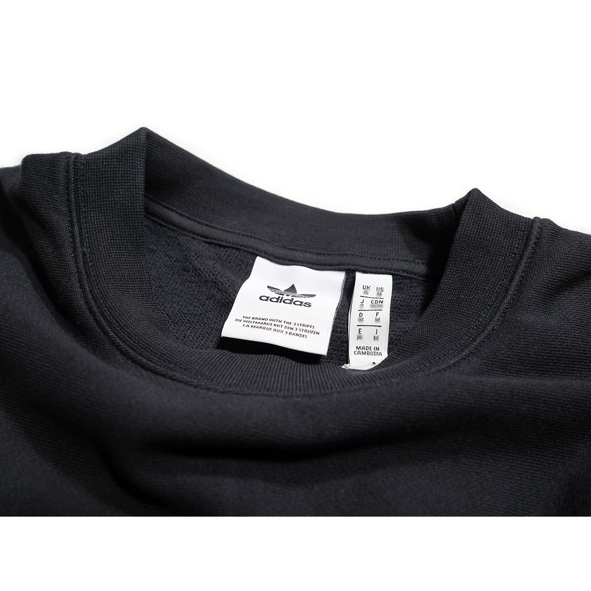 Adidas cover one crewneck sweatshirt hotsell