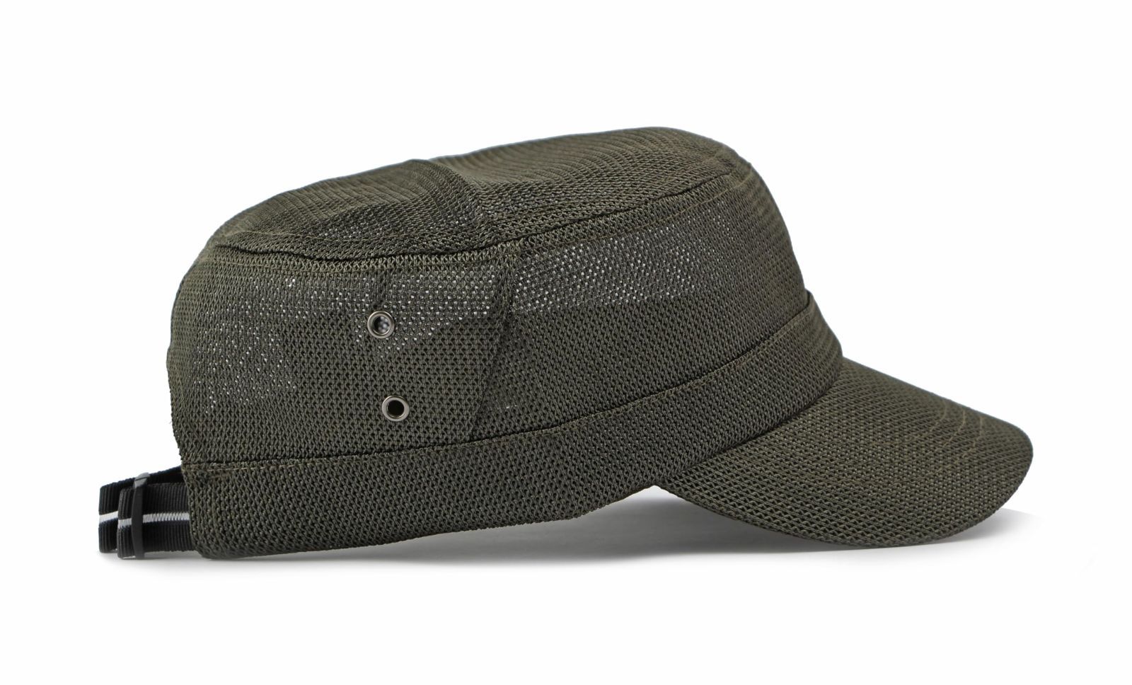 売切注意 お早めに メンズ 帽子 無地 ワークキャップ メッシュ ポリエステル オールメッシュ 56-60cm Lovechic 春 夏 秋 サイズ調整