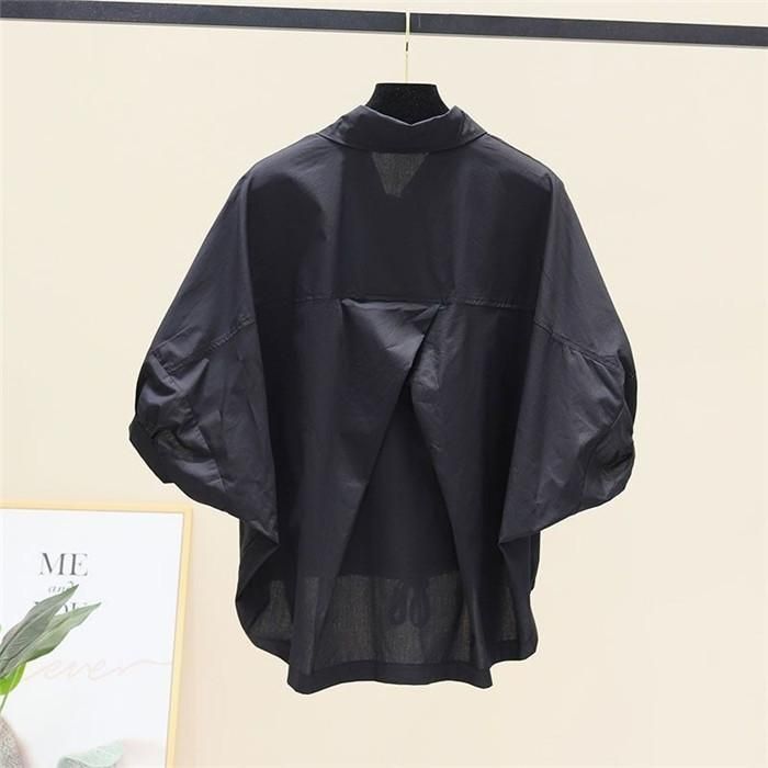 ブラウス レディース バルーンスリーブ シャツ 半袖 ゆったり エレガント 上品 オシャレ オフィス きれいめ ス 夏物 無地 きれい 楽天市場】ブラウス レディース バルーンスリーブ シャツ 半袖