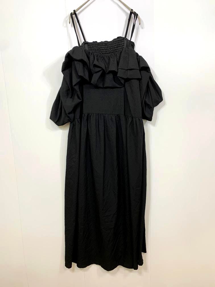 chico チコ CHZ1041609A0007 定価9900円 バルーン袖2WAYフレア