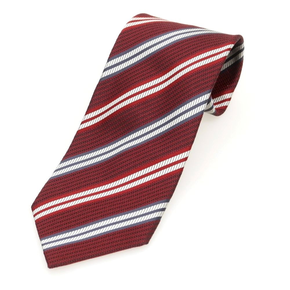 Ermenegildo Zegna - エルメネジルドゼニア ブランド ネクタイ シルク ストライプ柄 PO メンズ グレー Ermenegildo  Zegnaの通販 by ブランドリユースショップ「KBNET」｜エルメネジルドゼニアならラクマ