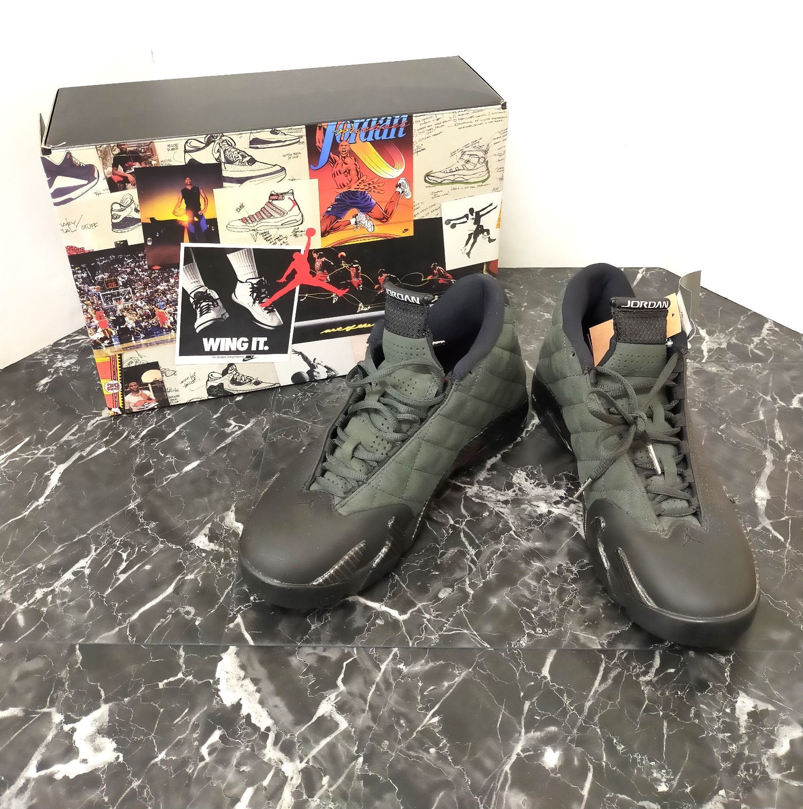 77. Nike Air Jordan 14 Retro SE スニーカー 28cm Black Ferrari 未