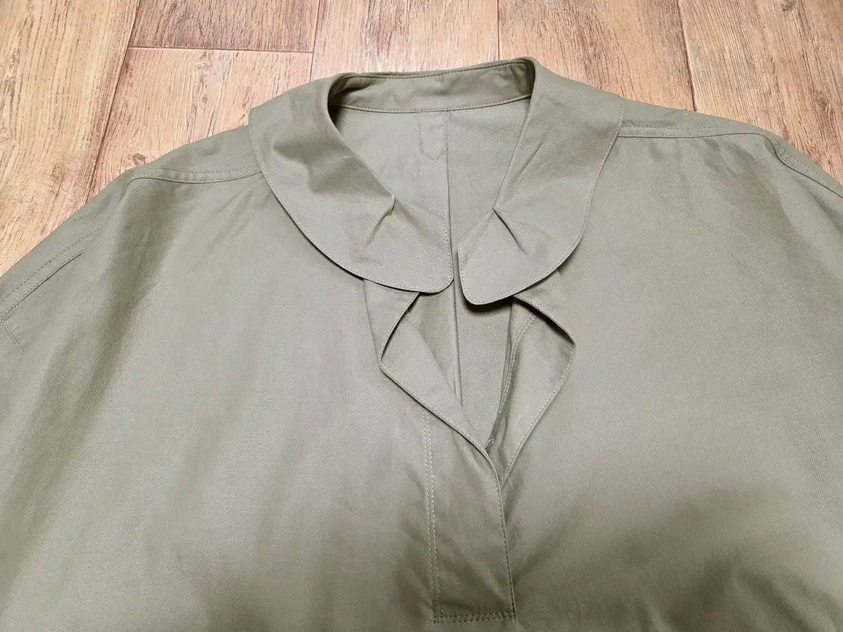 システム SYSTEM ピーターパンカラー カフス袖 ブラウス フリーサイズ NICORILABO_COM