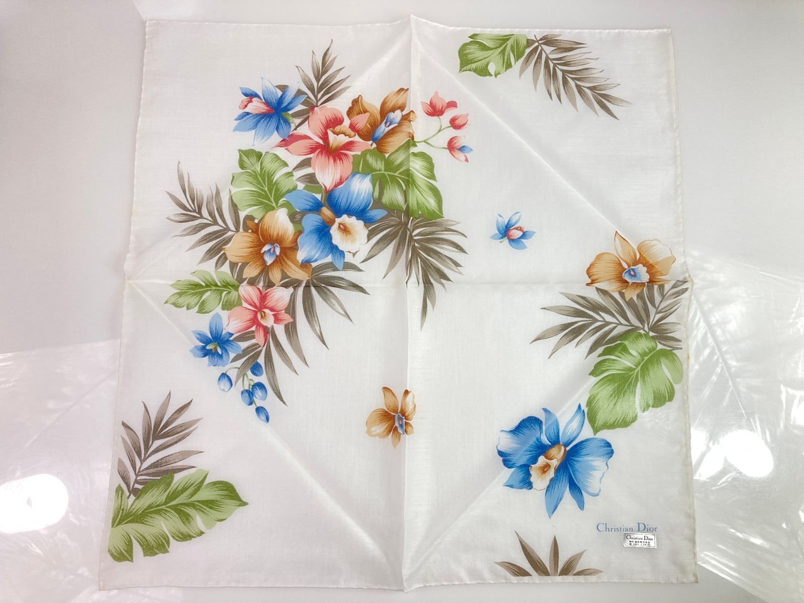 ChristianDior クリスチャンディオール　大判　スカーフ　３枚セット クリスチャン・ディオール Christian Dior スカーフ ハンカチ